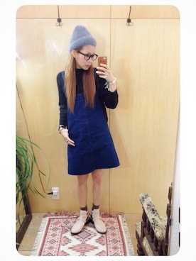 A子さん（レディース・160cm）の冬コーディネート