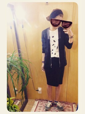 A子さん（レディース・160cm）の冬コーディネート