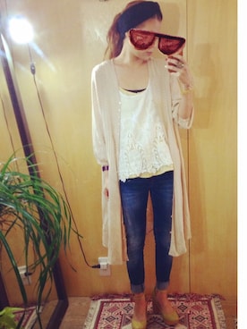 A子さん(レディース・160cm)の冬コーディネート