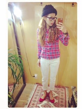 A子さん（レディース・160cm）の春コーディネート