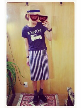 A子さん(レディース・160cm)の春コーディネート