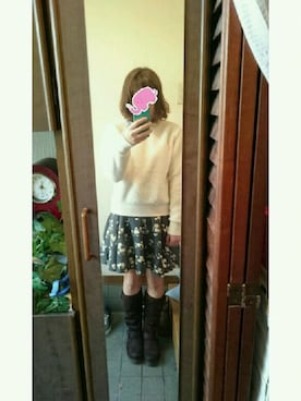 えっつんさん（レディース・157cm）の冬コーディネート