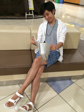 だーふくさん（メンズ・171cm）の夏コーディネート