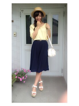 ゆめちんさん（レディース・160cm）の夏コーディネート