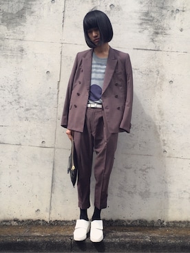 MAKUSU NISHIYAMAさんのコーディネート