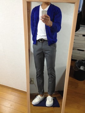 伊集院 和希 さん（メンズ・183cm）の秋コーディネート