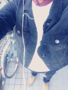 あーむさん（メンズ・178cm）の冬コーディネート