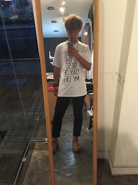 あーむさん（メンズ・178cm）の春コーディネート