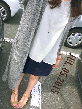 kay ☘︎さん（レディース・153cm）の夏コーディネート