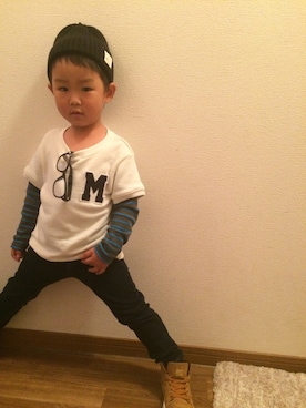 8-sukeさん（キッズ・100cm）の秋コーディネート