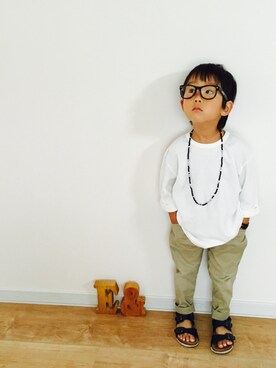 8-sukeさん（キッズ・100cm）の夏コーディネート