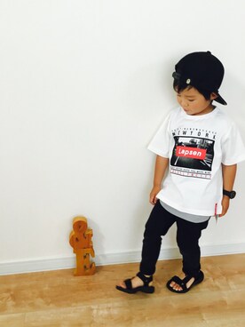 8-sukeさん（キッズ・100cm）の夏コーディネート