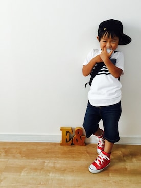 8-sukeさん（キッズ・100cm）の夏コーディネート