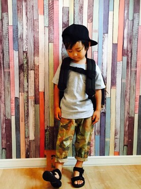 8-sukeさん（キッズ・100cm）の夏コーディネート