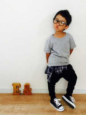 8-sukeさん（キッズ・100cm）の秋コーディネート