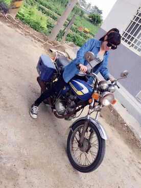 「4-Twinkle（-）のアイテム」を使った、閻妍さん（レディース・158cm）の春コーディネート