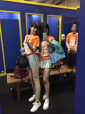 「skywalk」｜不說話的樹林さん（レディース・168cm）の冬コーディネート