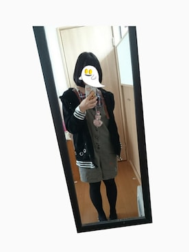 「RETRO GIRL（レトロガール）のアイテム（トップス）」を使った、りなさん（メンズ・160cm）の春コーディネート