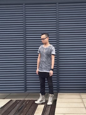 「CAROL CHRISTIAN POELL（キャロルクリスチャンポエル）のアイテム（チノパンツ）」を使った、ssoqさん（メンズ・170cm）の春コーディネート