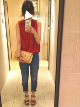 rieさん（レディース・157cm）の夏コーディネート