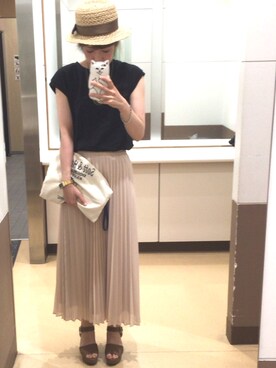 rieさん（レディース・157cm）の夏コーディネート