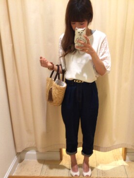 rieさん（レディース・157cm）の夏コーディネート