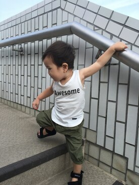 totoさん（キッズ・80cm）の夏コーディネート