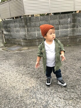 totoさん（キッズ・80cm）の秋コーディネート