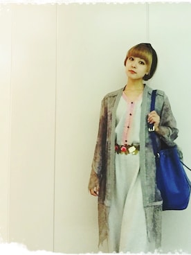 「LouisVuitton」｜「アイテム（オールインワン・サロペット）」を使った、arinkodesuさん（レディース・152cm）の秋コーディネート