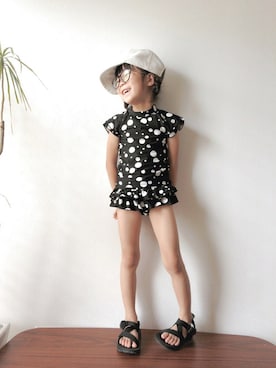 nanaさん(キッズ・100cm)の夏コーディネート