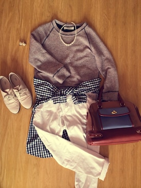 miw@さん（レディース・157cm）の春コーディネート