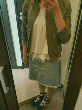 KaOさん(レディース・154cm)の夏コーディネート