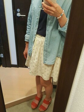 KaOさん(レディース・154cm)の夏コーディネート