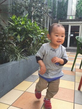 ｒｏｃａ☺︎さん（キッズ・90cm）の春コーディネート