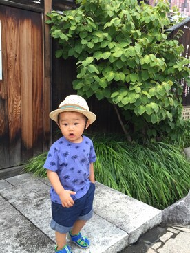 ｒｏｃａ☺︎さん（キッズ・90cm）の夏コーディネート