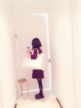 「UTILITY Canvas（ユーティリティキャンバス）のアイテム」を使った、ciciciさん（レディース・148cm）の秋コーディネート
