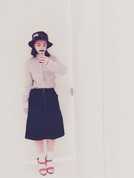 「UTILITY Canvas（ユーティリティキャンバス）のアイテム」を使った、ciciciさん（レディース・148cm）の秋コーディネート