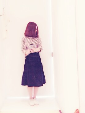 「UTILITY Canvas（ユーティリティキャンバス）のアイテム」を使った、ciciciさん（レディース・148cm）の秋コーディネート