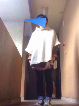 「theSakaki」｜「アイテム（スニーカー）」を使った、クマさん（メンズ・168cm）の冬コーディネート