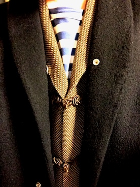 「theSakaki」｜「アイテム（ジャケット/アウター）」を使った、クマさん（メンズ・168cm）の春コーディネート