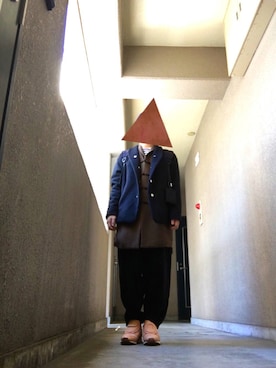 「theSakaki」｜「アイテム（スニーカー）」を使った、クマさん（メンズ・168cm）の春コーディネート