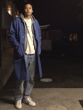 「勝手にスーパースター週間」｜すけさん（メンズ・171cm）の冬コーディネート