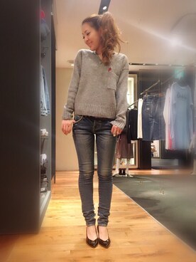 Ayakaさん（レディース・161cm）の秋コーディネート