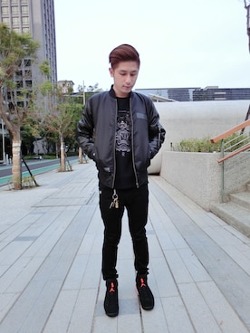 「AES（エーイーエス）のアイテム（ジャケット/アウター）」を使った、Foxさん（メンズ・173cm）の夏コーディネート