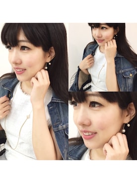 「Grosse Glace（グロッセ・グラッセ）のアイテム」を使った、滝沢結貴さん（レディース・166cm）の秋コーディネート