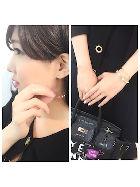 「Grosse Glace（グロッセ・グラッセ）のアイテム」を使った、滝沢結貴さん（レディース・166cm）の秋コーディネート