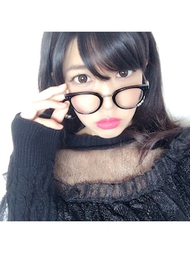 「Grosse Glace（グロッセ・グラッセ）のアイテム」を使った、滝沢結貴さん（レディース・166cm）の冬コーディネート