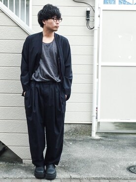 ひろむさん（メンズ・171cm）の秋コーディネート