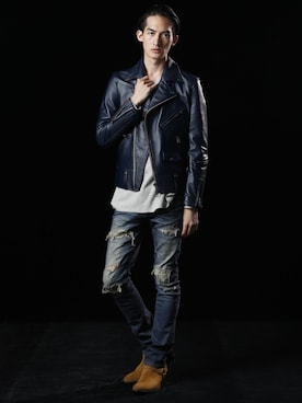 「JACKROSE(ジャックローズ)のアイテム」を使った、JACKROSE OFFICIALさん(メンズ・175cm)の夏コーディネート