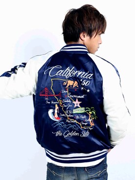 「jackrose」｜「アイテム（ブルゾン）」を使った、JACKROSE OFFICIALさん（メンズ・175cm）の夏コーディネート
